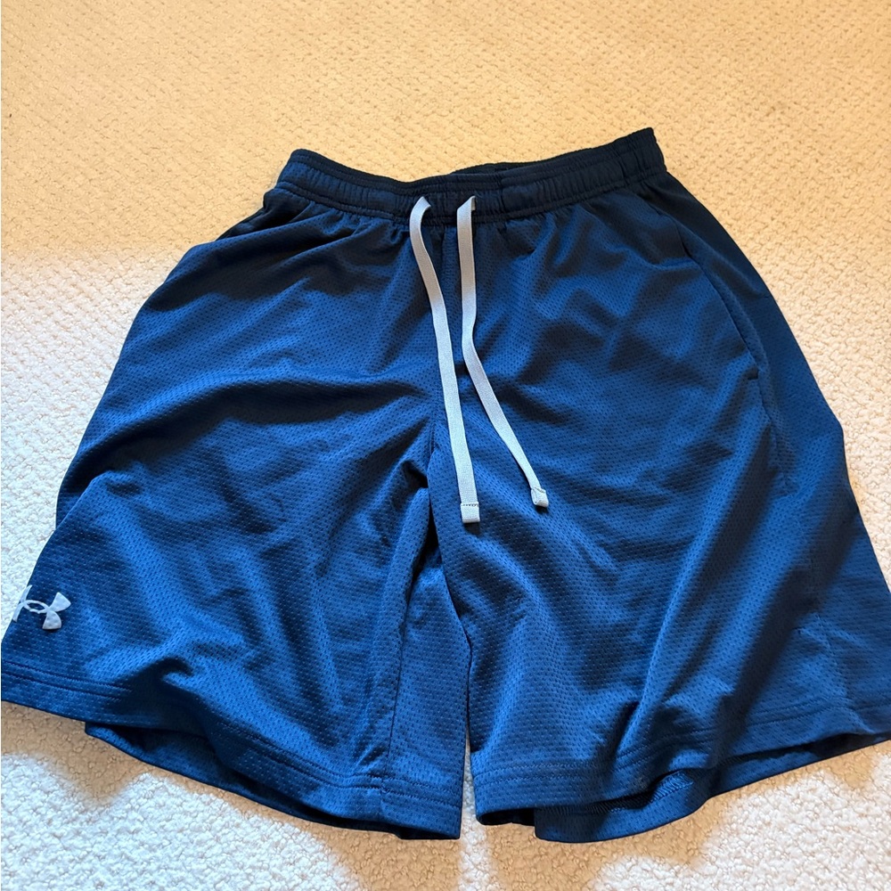 Under Armour Men's Navy Athletic Shorts